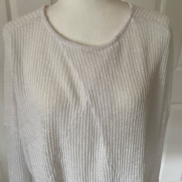 Like New Open Weave Dolman Sweater - Picture 2 of 5
